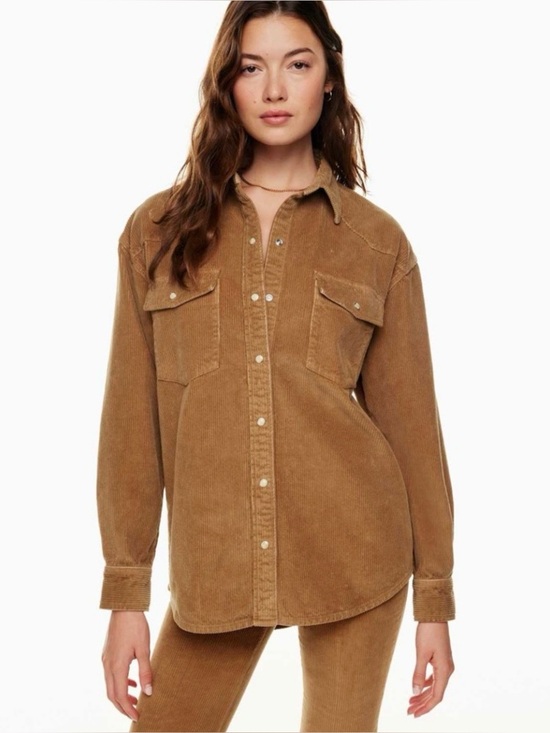 Aritzia Tops - Aritzia Denim Forum Nina corduroy Western Shirt